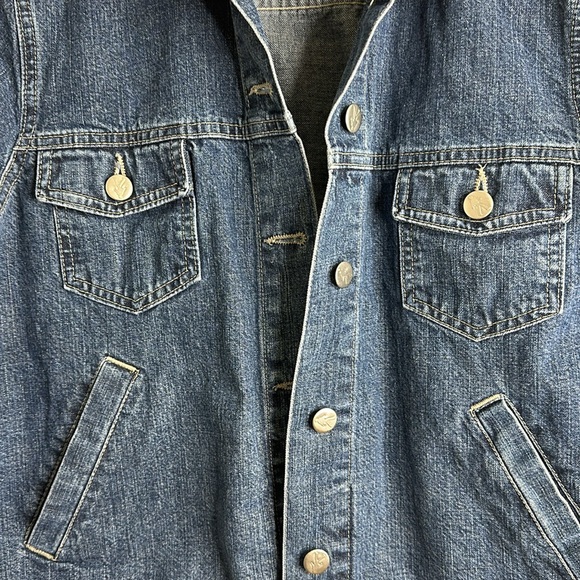 French Dressing Jeanswear Paris Women’s Jean Jacket Size 10 - Picture 3 of 11